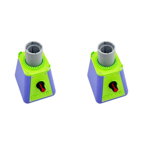 2X Electric Paint Shaker Mixer - Variable Speed, Micro-Eccentric Design for Model Paints (for 19/25mm Bottles)