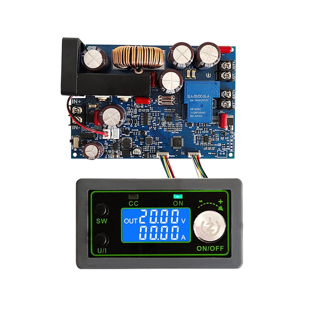 0-100V 20A 1000W Led Digital Step-Down Voltmeter Constant Voltage Current Mppt Solar Energys Battery Power Supply 4712424251239