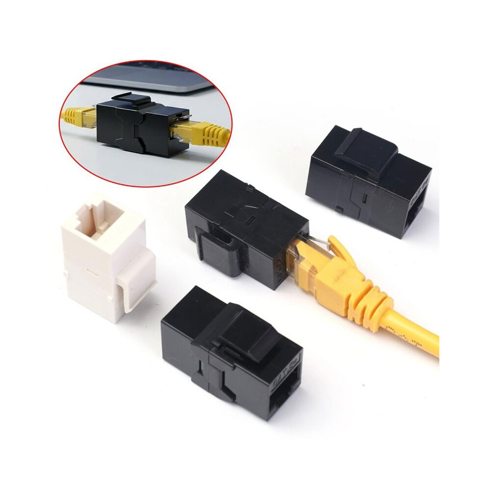 10Pcs Cat5e Rj45 Connector Expansion Coupler Ethernet Lan Network Ethernet Cable Extender 4711982307204