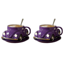 2X Shaped Coffee Mug Heat Resist Funny Coffee Cup Large Capacity Handmade Decoration Cup for Coffee Lovers