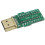 Placa Adaptadora de PCB con Conector Macho de 20 Pines y Cableado Sin Soldadura 4