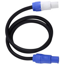2X PowerCON AC-Voedingskabel in/Uit Conversie Verlengkabel 3x1,5 mm² voor Rookmachine Moving Audio