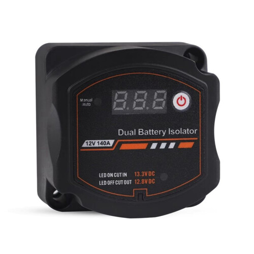 3X 12V 140A  Dual Battery Isolator Auto or Manual Control Voltage Sensitive Relay VSR 1