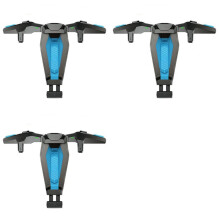 3X Useful Game Console Long Standby Black Game Controller Capacitive Touch Burst Gameplay Gamepad