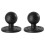 2X Base de Esfera de Montagem AMPS Redonda Universal de 1,5 Polegadas com Base de Alumínio Revestida com Cabeça de Esfera de Borracha VIN-C-003 1