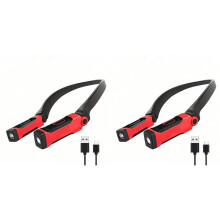 2X Neck Light Machine, Led Neck Light for Reading, Detachable Around Neck Flashlight for Work ,Grill,Repairing