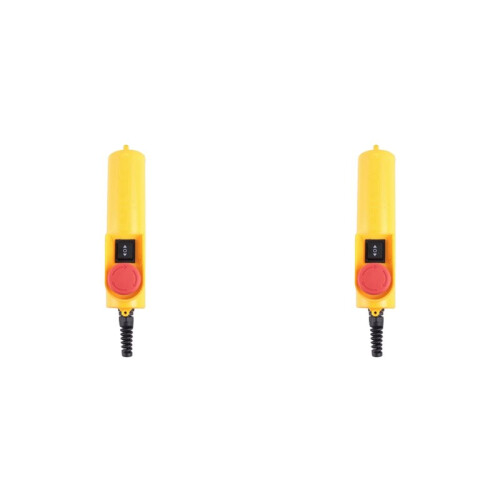 2X CLD-61HDR Operation Electric Hoist Crane Controller - Rainproof, with Emergency Stop  Push Button 1