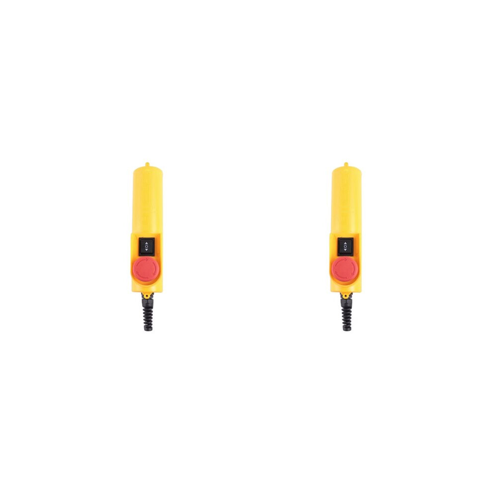2X Cld-61Hdr Operation Electric Hoist Crane Controller - Rainproof, With Emergency Stop Push Button 4762605737090