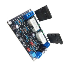 4X 100W 2SC5200+2SA1943 HIFI Monokanaal Audioversterkerprintplaat met Dubbele DC35V-Luidsprekeruitgang voor Doe-Het-Zelf-Projecten voor Thuisbioscopen