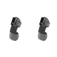 2X Cordless Knee Massager with Heat Vibration for Pain Relief, Electric Heated Knee Brace,Heated Massager for Knee/Joint