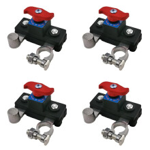 4X Car Battery Disconnect Manual Automatic Breaker Anti-Power Off Leakage Protector Universal Auto Parts 12V/24V