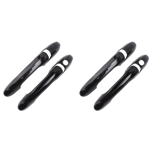 4X Capa Protetora para Maçaneta Externa da Porta Do Carro, Compatível com para  500, para Abarth 595 e 695.