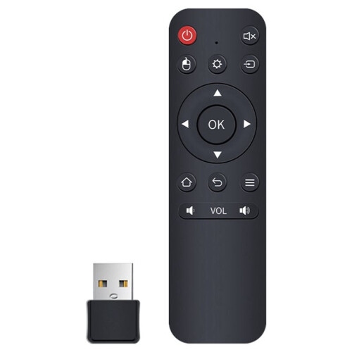 2X Ricevitore USB Wireless 2.4G per TV Box, Telecomando, Mouse Wireless per Android  TV Box e PC/TV 1