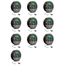 10X 12V 24V 48V 60V 84V Waterproof IP67 Battery Capacity Voltage Meter with Backlight LCD and Low-Voltage Alarm