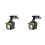 2X Bike Headlight Rechargeable Bicycle Flashlight Handlebar Road Highlight Front Lamp Bicycle Accessories 2