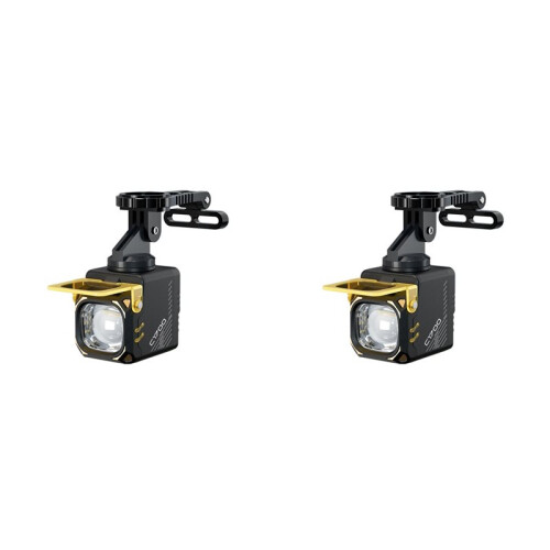 2X Bike Headlight Rechargeable Bicycle Flashlight Handlebar Road Highlight Front Lamp Bicycle Accessories