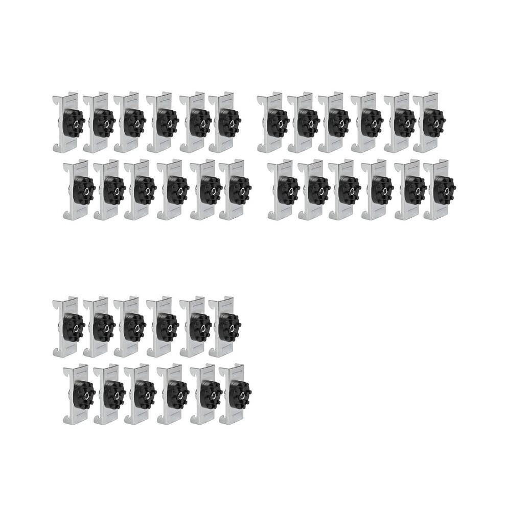 Sound Isolation Clips 36Pack Sound Proofing Mounting Clips - Reduces Noise From Noisy Neighbours - Drywall Soundproofing 4711330818154