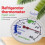 2X Refrigerator Freezer Thermometer Fridge Refrigeration Temperature Gauge Home Use Kitchen Accessory Tools 6