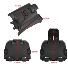 2X für Maverick X3 2017-2024 Halterung für Elektronische Geräte Tablet-Telefonhalter Aufbewahrungsbox Halter Organizer Fach