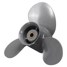 Hélice para Motor de Popa para 8HP 9.9HP 10HP 15HP 20HP 9 1/4 X 9, Parafuso de Liga de Alumínio 58130-ZV4-009AH