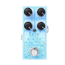 IRIN TALENTOCTAVE E-Gitarren-Effektpedal, 2 Tiefe, 1 Hohe Oktave, Gitarrenzubehör, Blau