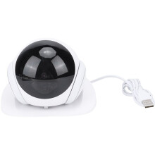 Verplaatsbare Huisdiercamera met Tweewegcommunicatie, Bewegingsdetectie, Video-Opname, Binnencamera, Mobiele Bewakingsrobot voor Huisbeveiliging