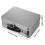 2X White Handle Tinplate Storage Box Large Capacity Desktop Ganizer Gift Tin Carry Box for Candy Coins Iron Tin Box 8