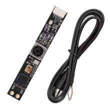 Módulo de Câmera MX179 de 8 Megapixels, Foco Automático de 120 Graus, Sem Necessidade de Driver, com Cabo Adaptador USB