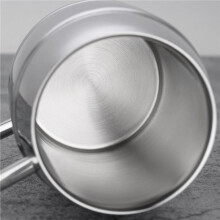 2X 500ml Dubbel Rostfritt Stål Ölmugg Utomhus Camping Western Kaffemugg med Handtag Isolerad Bärbar Vattenmugg Muggar