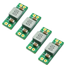 4 St LC-Filtermodul 3A 5-30V Inbyggt Polaritetsskydd för RC FPV Freestyle Drönare Kamera AV-Sändare