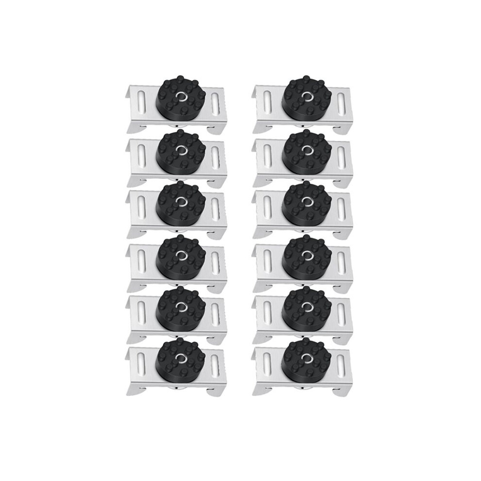 Sound Isolation Clips 36Pack Sound Proofing Mounting Clips - Reduces Noise From Noisy Neighbours - Drywall Soundproofing 6031960162471