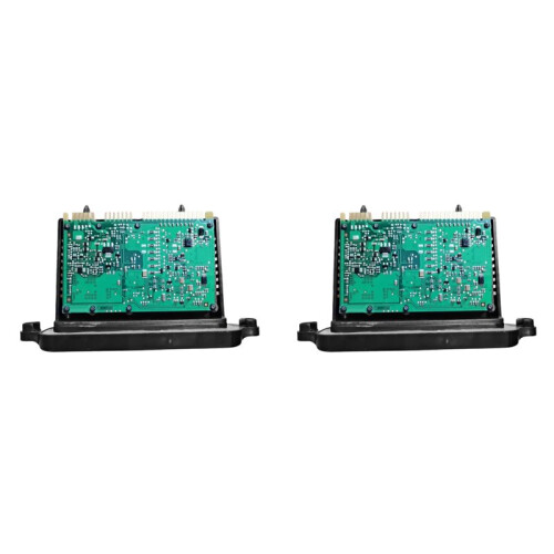2X 63117316144 Headlight Drive Module with Cornering Function for  1 Series F20 2012-2015 Xenon Light Control Unit