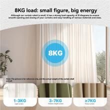 2X Tuya ZigBee Electric Curtain Robot Timing Auto Opener Closer Light Sensor App Remote Control