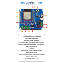 3X ESP32 1-Kanalig MOS-Omkopplarmodul Inbyggd ESP32-WROOM-32E WiFi- och BLE-Modul 5-80V USB-Driven