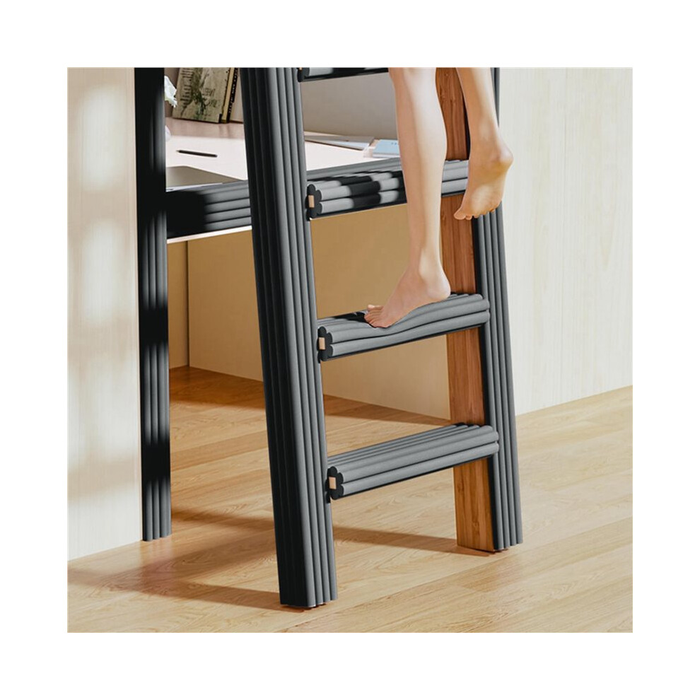 3X Bunk Bed Ladder Pads, Self-Adhesive Bunk Bed Ladder Cover, Soft Ladder Step Padding Loft Bed, Traction Treads
