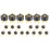20 Stuks 3-Pins Vergulde Connector voor Microfoon KTV Audioconversie-Adapter Luidsprekermicrofoonaccessoires 1