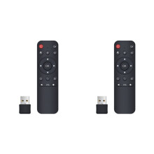 2X 2,4G Wireless USB Receiver TV Box Fernbedienung Wireless Air Mouse für Android TV Box und PC/TV