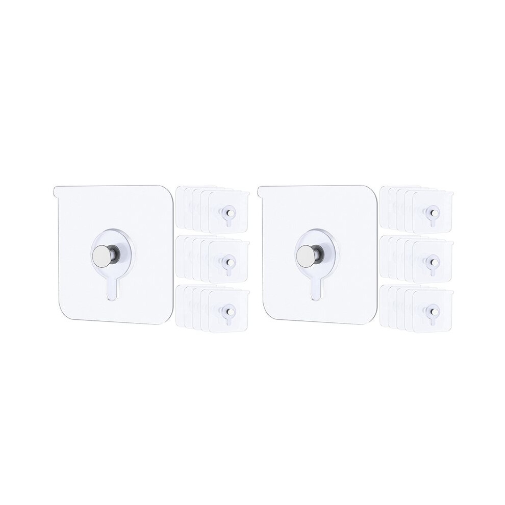 Adhesive Picture Hooks 33 Lbs Load Heavy Duty Picture Hangers Without Nails Adhesive Wall Hooks For Hanging 60Pcs 6032894302902