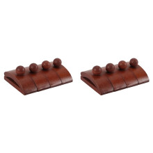 8er-Pack Quiltaufhänger-Set für die Wanddekoration - Wandteppichaufhänger Aus Holz, Quiltaufhänger Zur Wandpräsentation, Quiltclips
