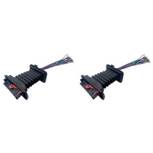 2X Faisceau de Câblage de Liaison de Porte avec Cache de Protection pour , pour Fabia et Superb : Kit de Réparation 1K0937702C 1K0959843C