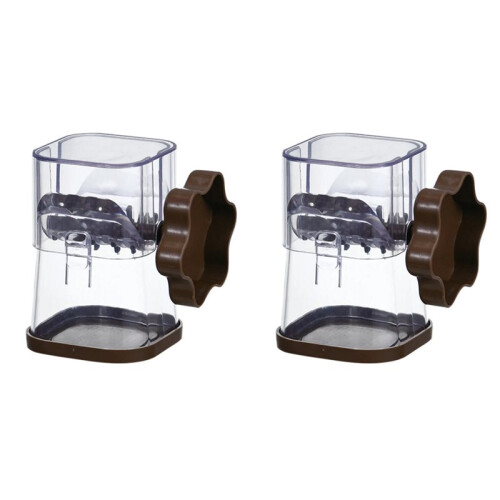 2X Nut Crusher Manual Peanut Paste Masher Portable Dried Fruit Crusher Grinder Hand Walnut Chocolate Chopper