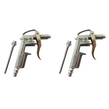 2X Luchtblazer Pistool Trigger Cleaner Compressor Stofblazer Mondstuk Reinigingsgereedschap voor Compressor Draagbare Reinigingsbenodigdheden