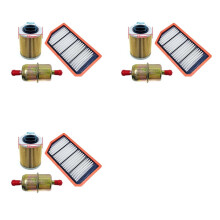 3X Motorrad-Luftfilter und Öl-/Kraftstofffilter für ODES 650 800 1000 ATV 21170101731 13204060001 13204060000 21040111601