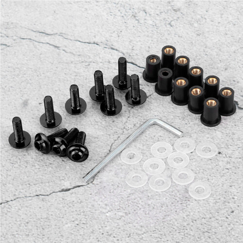 Motorcycle Windscreen Bolt Kit 10pcs 1