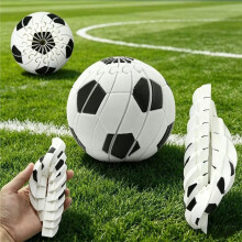 Stress Relief Fidget Soccer , Transformable 3D Printed Decompression Balls for Sports Fans, for Anxiety and Focus