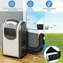Portable AC Hose Insulation Sleeve Portable Air Conditioner Hose Cover for 5.8"to 6" Diameter Exhaust Hose Zipper Design