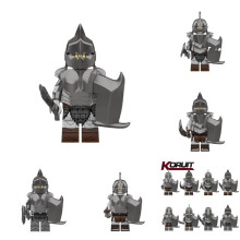 The 8 Pcs Lord Of The Rings Mini Action Figure Assembling Block Building Model