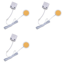 3X 85 V-265 V AC LED-Berührungsschalter, für Versteckte Schrankinstallation, Kann 40 mm Dicke Holz-Berührungssensoren Durchdringen
