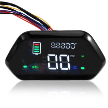 2X 48V 60V 72V LED-Displaymeter Bedieningspaneel Motorcontroller Display voor E-Bikes Scooter