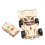 5X DIY Remote Control Four Wheel Drive Racing Elementary School Students Educational Fun Material Package 5